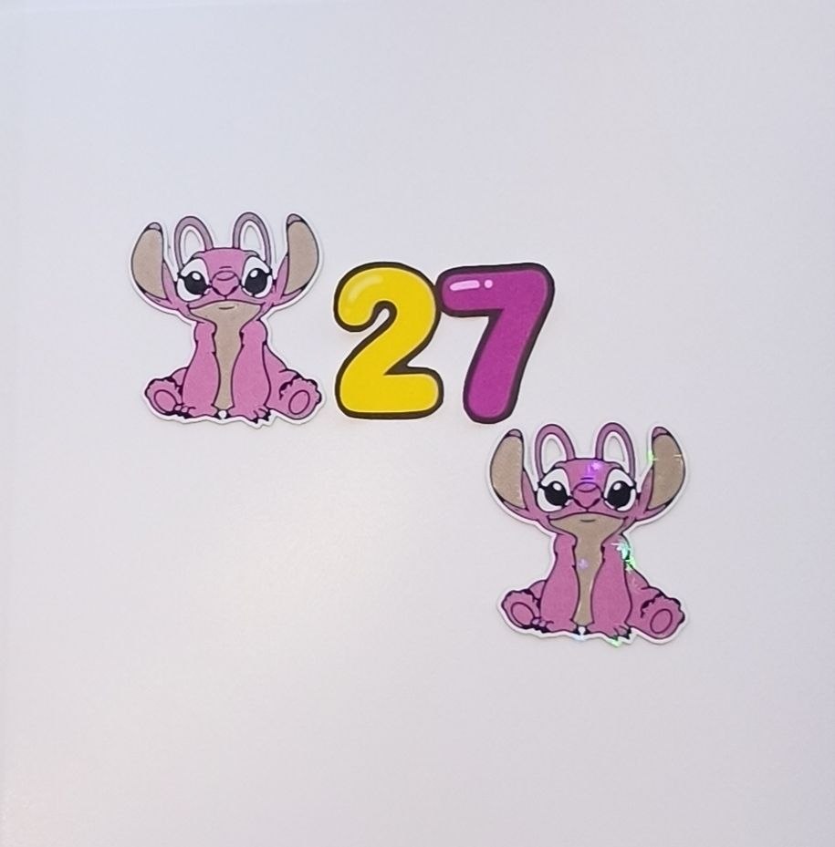Parche Angel novia Stitch