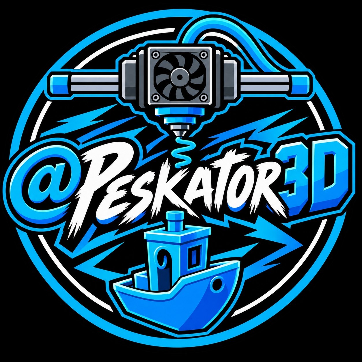 Logotipo de Peskator3D